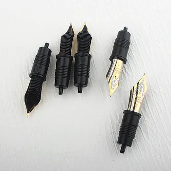 3 ШТ Перьевая ручка Jinhao X159 / 9019 № 8 с замененным пером золотистого цвета, очень мелкого, среднего размера