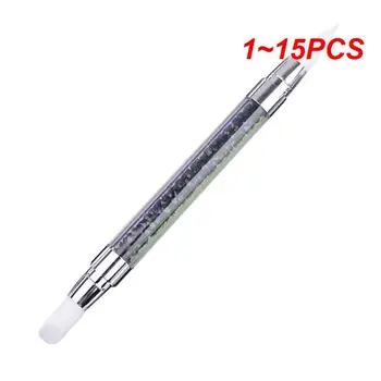 1 ~ 15ШТ Пятицветная двусторонняя ручка для рисования ногтей, кисти для рисования маникюром, набор инструментов 