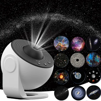 ZK30 Новый проектор Galaxy для декора детской спальни Star Ночник со звездным небом Проектор звезд Планетария Светодиодная лампа