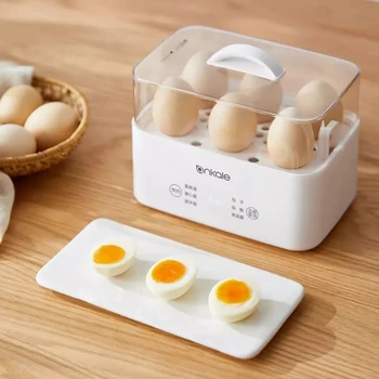 Электрическая яичница мощностью 200 Вт, автоматический бойлер для яиц, машина для приготовления завтрака, мультиварка для приготовления яичного крема, подогреватель пищи с возможностью подключения 220 В