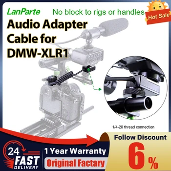 Lanparte Аудио Кабель-адаптер для DMW-XLR1 Микрофонный Адаптер для Panasonic S1/GH5s/GH5 Аксессуаров для зеркальных Фотокамер