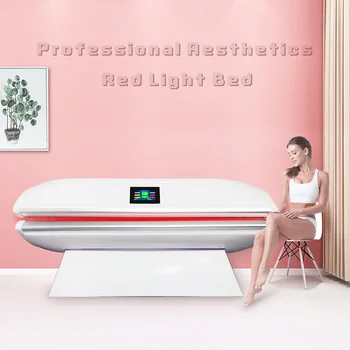 Инновационная кровать с терапией красным светом 660 нм Инновационная технология ПОТЕРИ ЖИРА Кровать для терапии инфракрасным светом со светодиодной подсветкой для кожи Кровать для всего тела с терапией красным светом