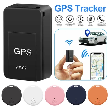 Мини GF-07 GPS-трекер, отслеживание автомобиля в режиме реального времени, Защита от кражи, Домашних животных, Защита от потери, Сильное магнитное крепление, устройство для определения местоположения SIM-карты