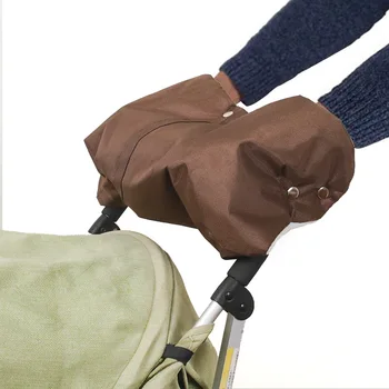 Аксессуары для колясок, ветрозащитные перчатки для новорожденных, зимние перчатки для колясок, водонепроницаемое флисовое одеяло, аксессуары для колясок