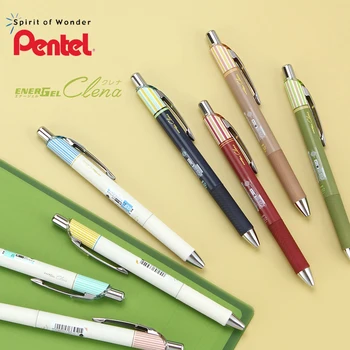 Гелевая Ручка Pentel BLN75 Ограниченной Серии ENERGEL Быстросохнущая Шариковая Ручка Нажимного Действия Для Студенческого Письма 0,5 мм Офисные Аксессуары