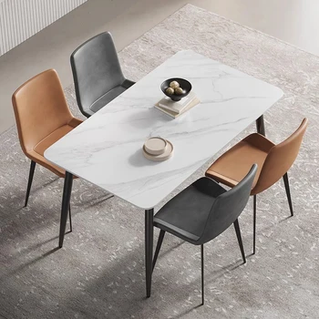 Обеденный стол Nordic console, большой компактный журнальный столик для кабинета, роскошная мебель для столовой Sillas Para Comedor для макияжа WJ35XP