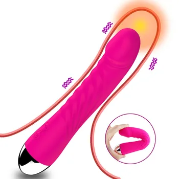 10 Скоростей Мощный Стимулятор Клитора G-Spot Вибратор Для Женщин Фаллоимитатор В Форме Пальца Вибратор Соска Анальный Вагинальный Массажер Секс-Игрушка