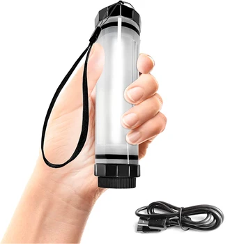LightStick Mini Camplight, водонепроницаемый перезаряжаемый портативный светодиодный фонарик с аккумулятором Power Bank емкостью 2600 мАч для аварийного кемпинга