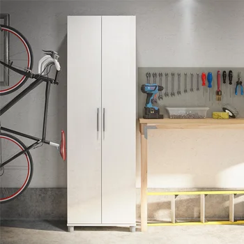 24-дюймовый шкаф для хранения в гараже Systembuild Evolution Westford, цвет слоновой кости, дуб