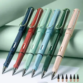 6шт карандашей Forever Универсальные инструменты для письма, экономящие время, Графитовые карандаши с защитой от поломок, водонепроницаемые карандаши с длительным сроком службы
