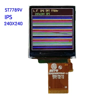 1,3-дюймовый IPS Порт SPI 3,3 В HD полноцветный TFT-дисплей с чипом ST7789 240 * 240 12PIN сварочный последовательный интерфейс