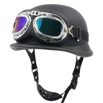 Мотоциклетный шлем ABS, стильный сменный защитный купол, Регулируемые на 4 сезона Мужские и женские велосипедные шлемы, головные уборы