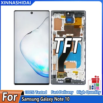 100% Протестированный TFT ЖК-дисплей Для Samsung Galaxy Note 10 SM-N970F SM-N970U ЖК-дисплей с Сенсорным экраном Digitizer в сборе