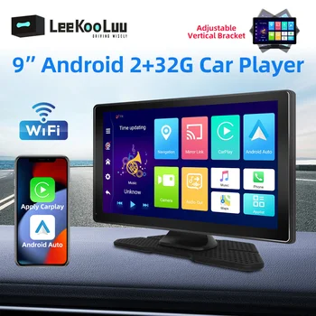 LeeKooLuu 2 + 32G Android 13,0 Автомобильный Радиоприемник 9 