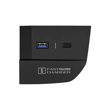 27 Вт Автомобильный USB Type C Быстрое зарядное устройство Лоток для хранения накладок для BMW X3 X4 IX3 2022 2023