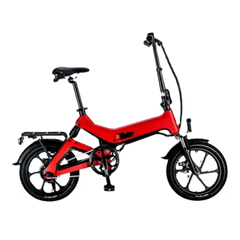 Электрический велосипед складной электрический велосипед с 16-дюймовым приводом от скутера электрический велосипед
