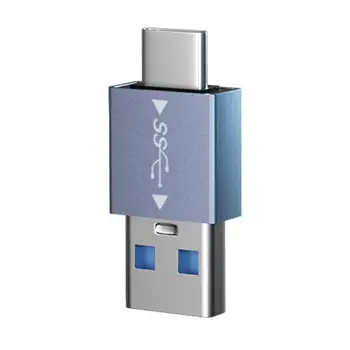 Адаптер USB C Компактный и портативный адаптер USB для мужчин и USB 3.0 для женщин, устройство чтения карт памяти, Офисная техника для