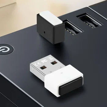 USB-адаптер Подключи и играй Мини-USB-адаптер, совместимый с Bluetooth 5.3 Поддержка беспроводного передатчика Win8.1/10/11 Приемник