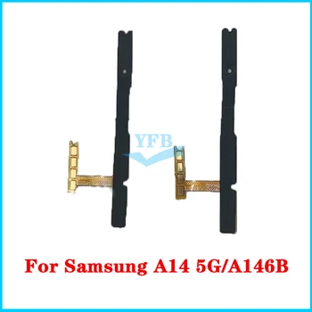 Для Samsung Galaxy A13 A14 4G 5G A33 A53 A73 5G A24 A34 A54 A146B Боковая Кнопка Включения Выключения Громкости Гибкий Кабель Запасные Части