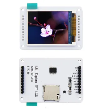 1,8-дюймовый 10PIN 16BIT RGB 65K Цветной SPI TFT ЖК-экран Модуль ST7735 Drive IC 128 * 160 Esplora Экран дисплея