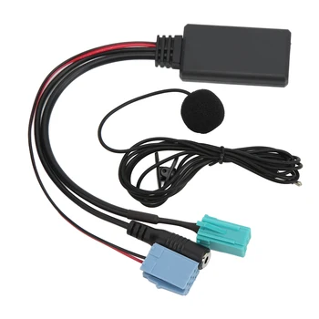 Беспроводной кабель AUX in, подключи и играй, замена кабеля аудиоадаптера BT для Megane Scenic Trafic Modus 2005-2011 для авто
