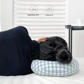 Регулируемая подушка для прокалывания ушей Для спящих на боку, 30x30 см, подушка-пончик Для облегчения боли в ушах, снижения давления