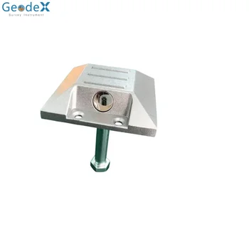 GEODEX Square Mini Prism MPS002T, оптический призматический отражатель с болтом для мониторинга просадок дорог и геодезических работ