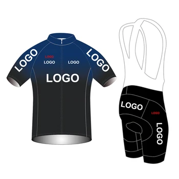 Велосипедная одежда с пользовательским логотипом, Комплект из джерси с коротким рукавом, Обозначенное Название команды, Велосипедная форма, Костюм для летних велосипедных гонок, Одежда MTB