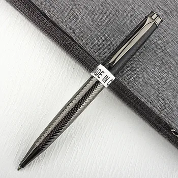 Шариковая ручка для офиса класса люкс 718, новые канцелярские принадлежности для школьников, ручки для письма