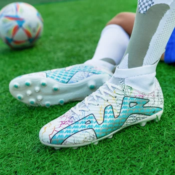 Качественная Футбольная Обувь Chuteira Society Haaland Оптом Бутсы Футбольные Противоскользящие Модные Футбольные Бутсы Тренировочные Кроссовки для футзала.