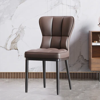Особенность гостиной Обеденные стулья Офисный дизайн Эргономичные кухонные обеденные стулья Nordic Luxury Cadeiras Мебель для дома SR50DC
