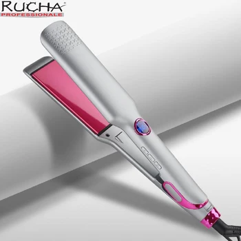 Выпрямитель для волос RUCHA Flat Iron Профессиональный Инструмент для быстрого электрического выпрямления локонов для укладки